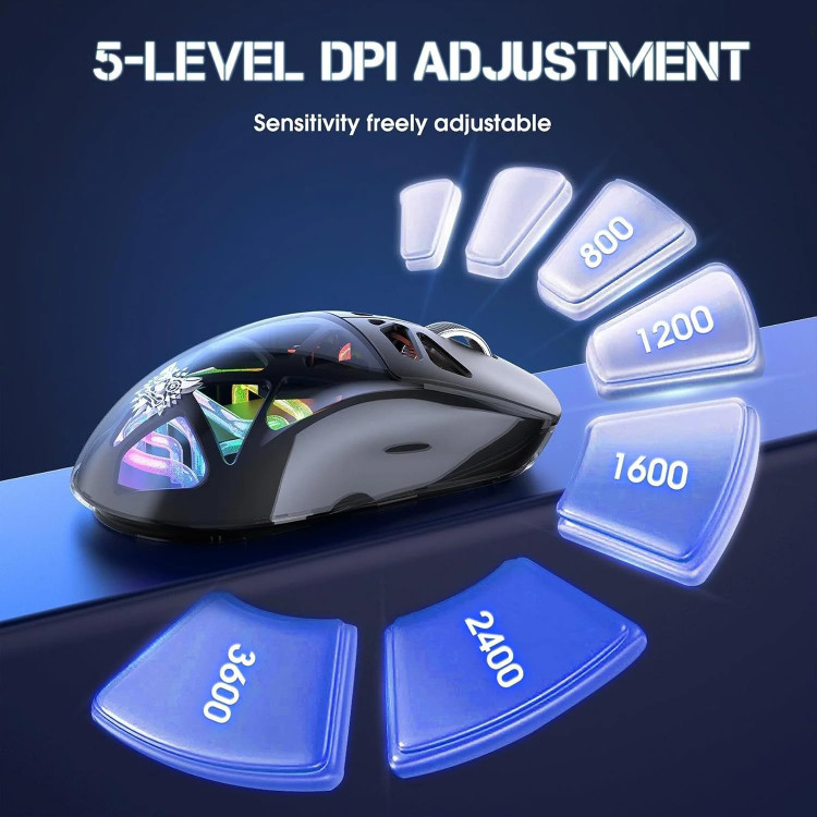 موس گیمینگ سه حالته Onikuma CW930