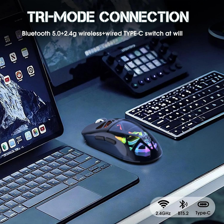 موس گیمینگ سه حالته Onikuma CW930
