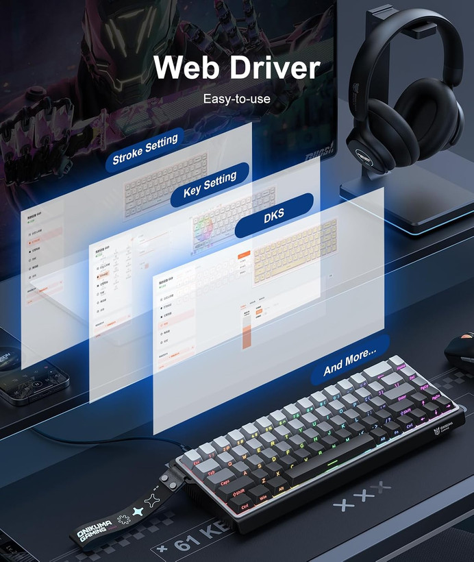 کیبورد مکانیکال گیمینگ Onikuma G69