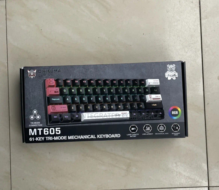 کیبورد گیمینگ مکانیکال سه حالته Onikuma MT605