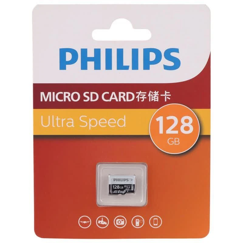 رم میکرو 128 گیگ فیلیپس Philips FM32TF128B/93 A1 V30 U3
