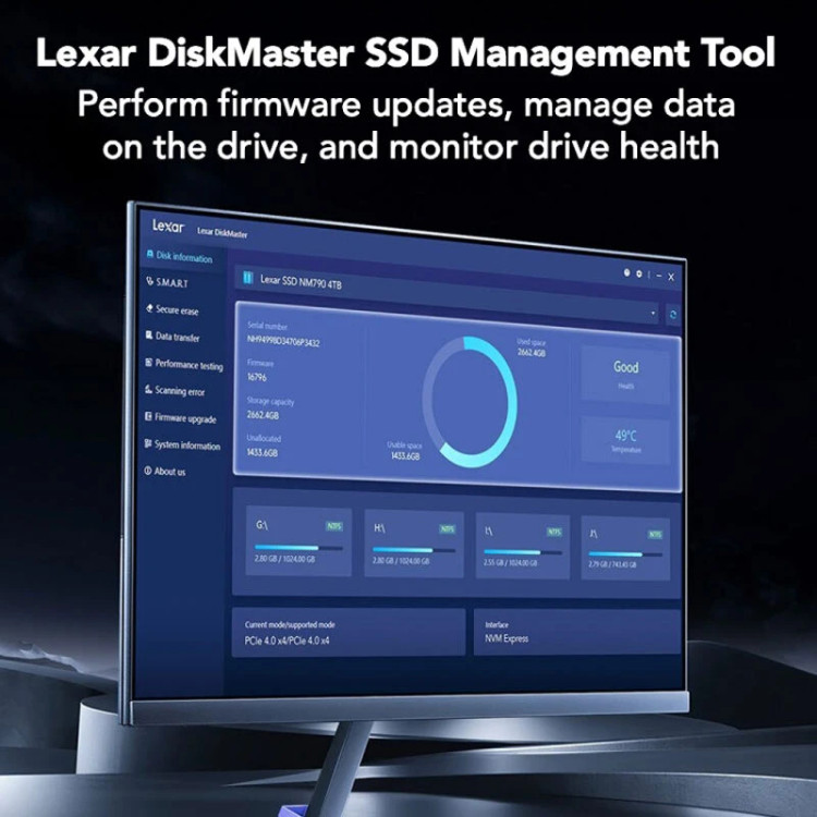 حافظه SSD لکسار Lexar NQ700 1TB M.2