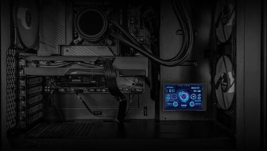 نمایشگر هوشمند اطلاعات ۳.۵ اینچی Porodo Gaming PDX537