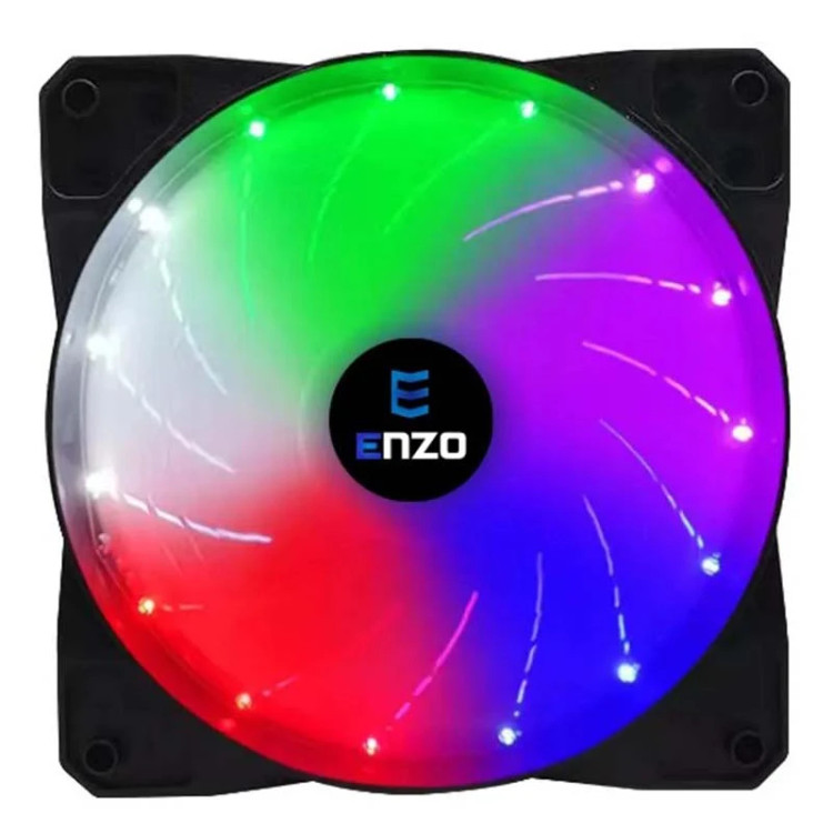 فن کیس انزو FAN-004 RGB سایز 120 میلی متری
