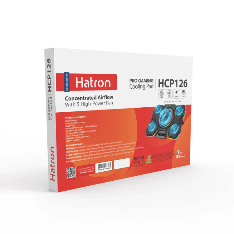 کول پد لپ تاپ Hatron HCP126