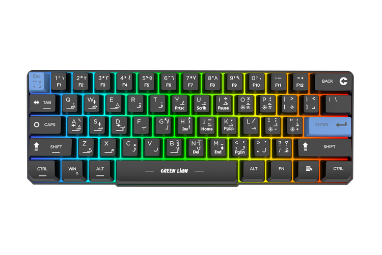 کیبورد گیمینگ Green Lion GKM-60