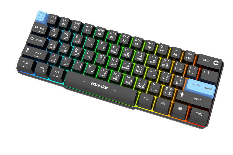 کیبورد گیمینگ Green Lion GKM-60