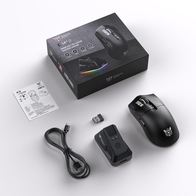 موس گیمینگ سه حالته با نمایشگر Onikuma DM10