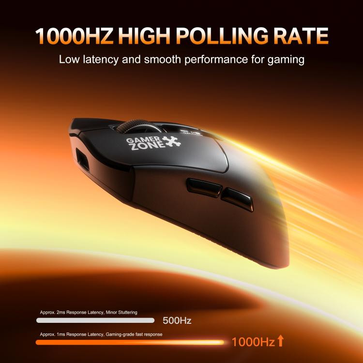 موس گیمینگ سه حالته با نمایشگر Onikuma DM10