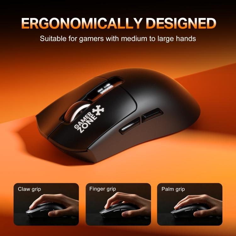 موس گیمینگ سه حالته با نمایشگر Onikuma DM10